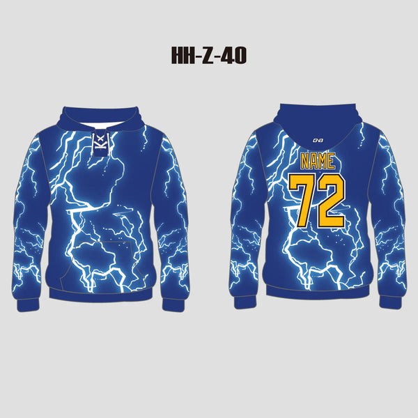 Lightning Storm Custom Sublimated Hockey Sweatshirts