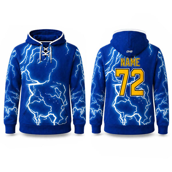 Lightning Storm Custom Sublimated Hockey Sweatshirts