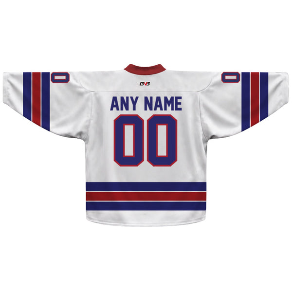 C19 Sublimated Custom USA Team Hockey Jerseys Socks