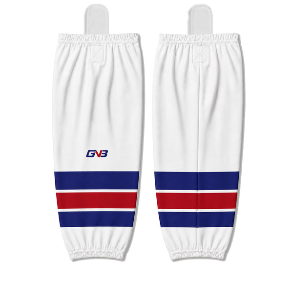 C19 Sublimated Custom USA Team Hockey Jerseys Socks
