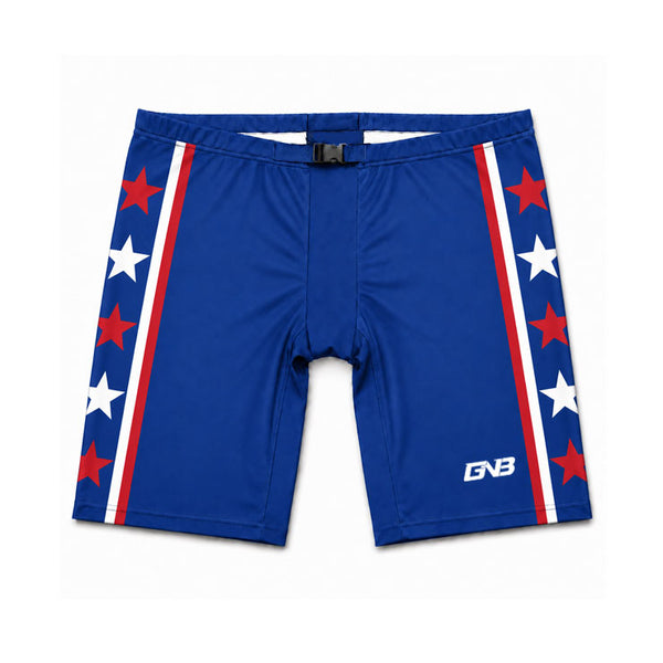 X3 Blue and Stars Sublimated Custom Hockey Pant Shells