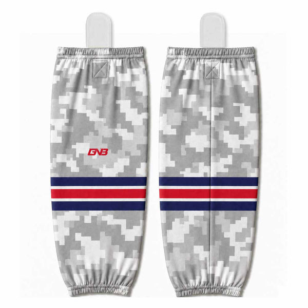 HSZ4 Sublimated Custom Camouflage Hockey Socks