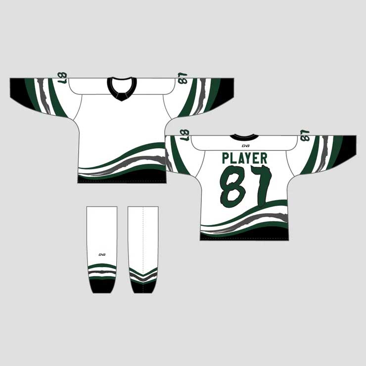 Z92 Sublimated Custom Team Hockey Jerseys Socks