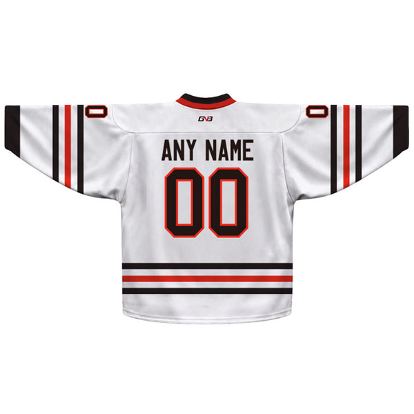 Z14 Sublimated White Custom Team Hockey Uniforms