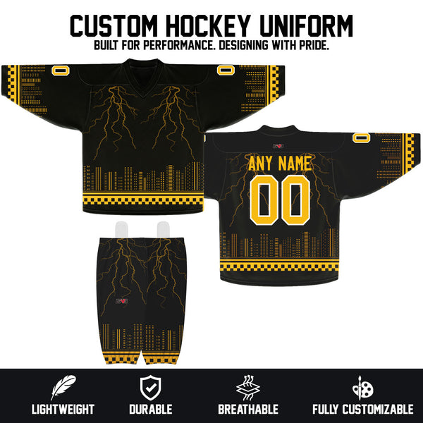 Z88 Sublimated Custom Team Hockey Jerseys Socks
