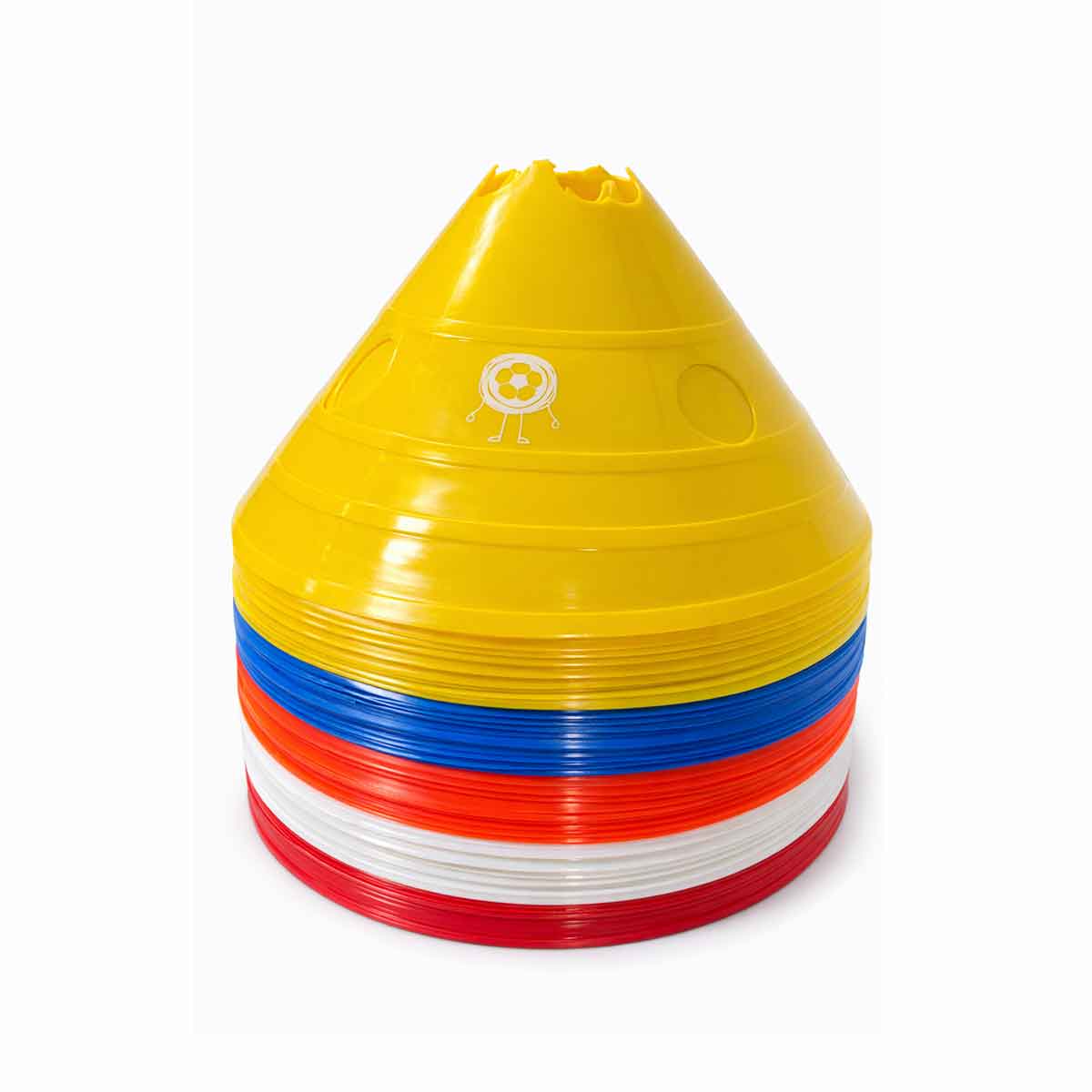 KIDSUNITED -Large Disc Cones 60 Pack