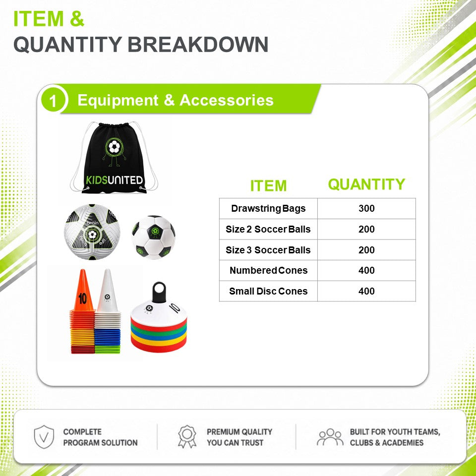 KIDSUNITED-EQUIPMENT BUNDLE