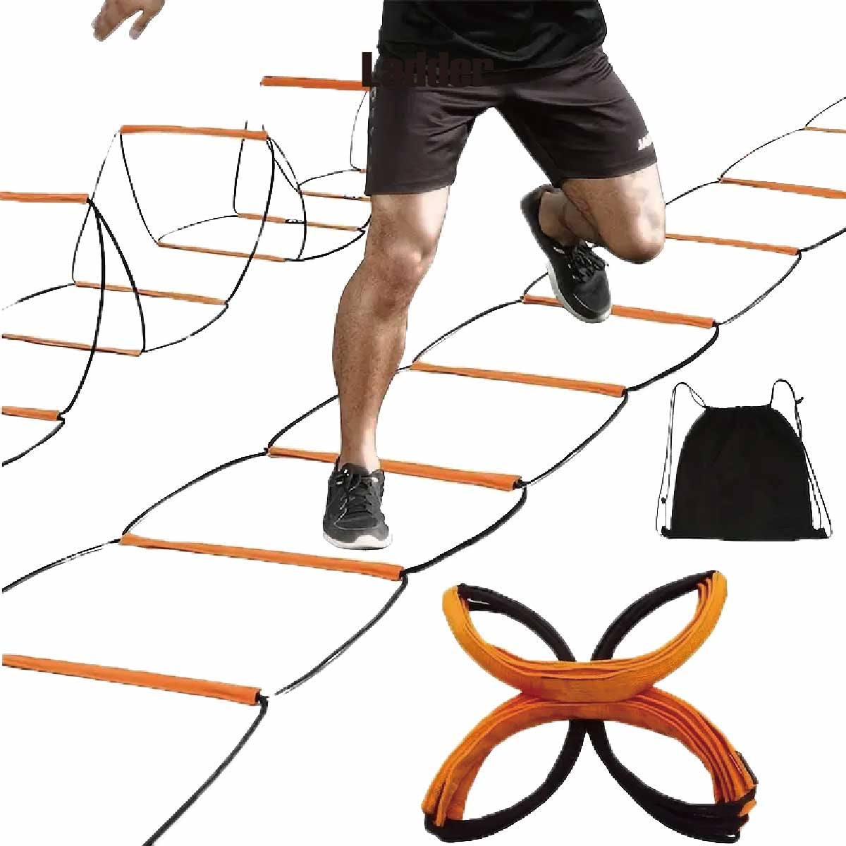 Agility Ladder (4 pack, 8-rung each)