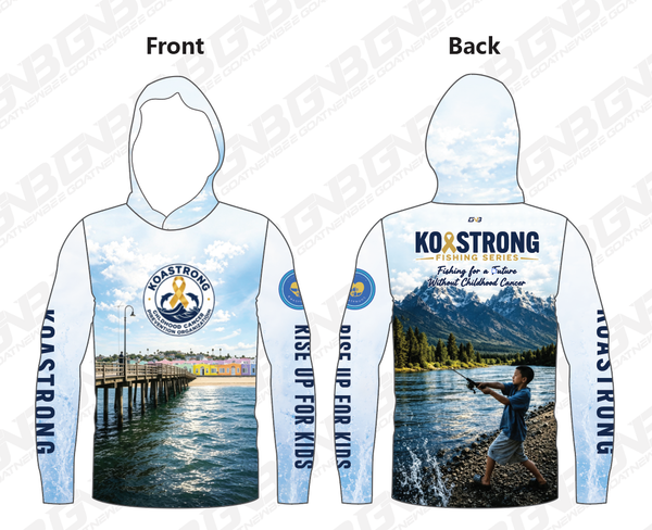 KoaStrong Organization Custom Fishing Hoodies