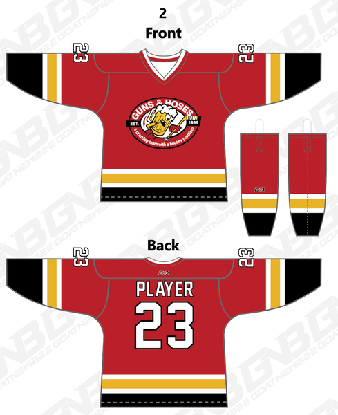 Matt Penzien Hockey Custom Sublimated Hockey Jerseys