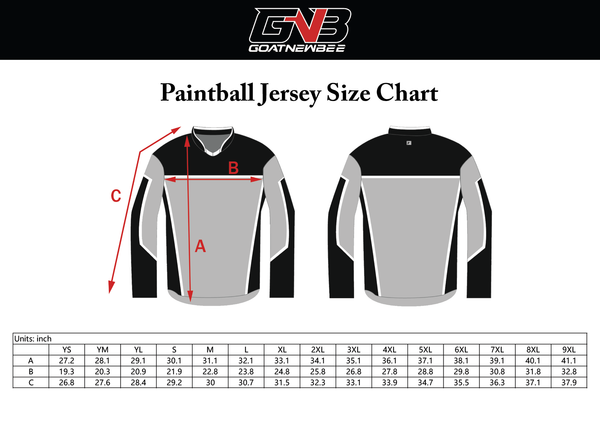 Robert Craig Custom Paintball Jerseys
