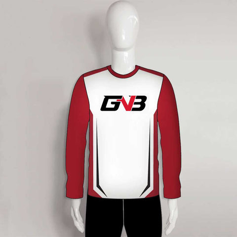 FJZ01 Sublimated Custom Sun Protection Fishing Shirts Crew Neck