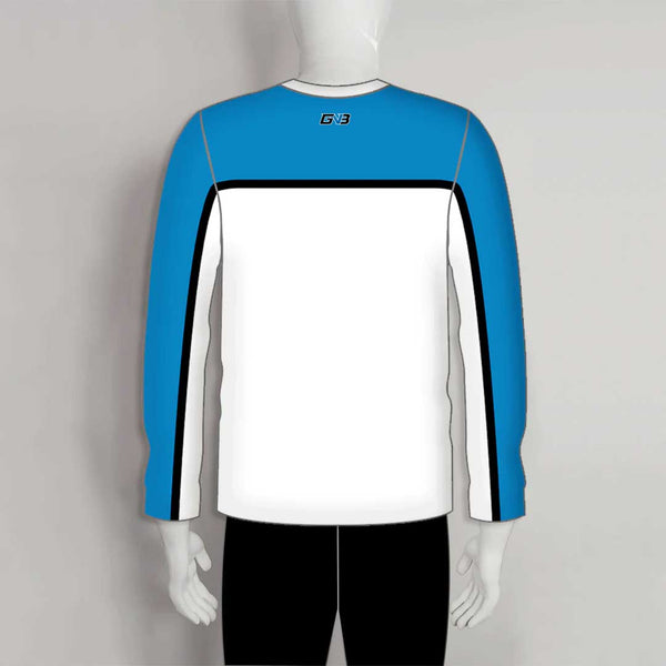FJZ04 Sublimated Miscrofiber Crew Neck Custom Angler Fishing Shirts