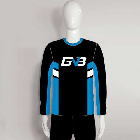 FJZ06 Sublimated Custom Youth Kids Fishing Jerseys Crew Neck