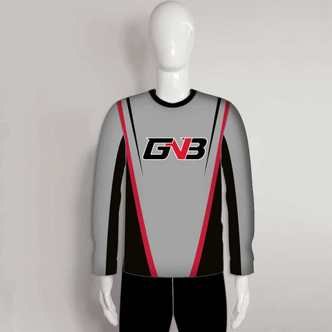 FJZ07 Sublimated UV Custom Blank Fishing Jerseys Crew Neck