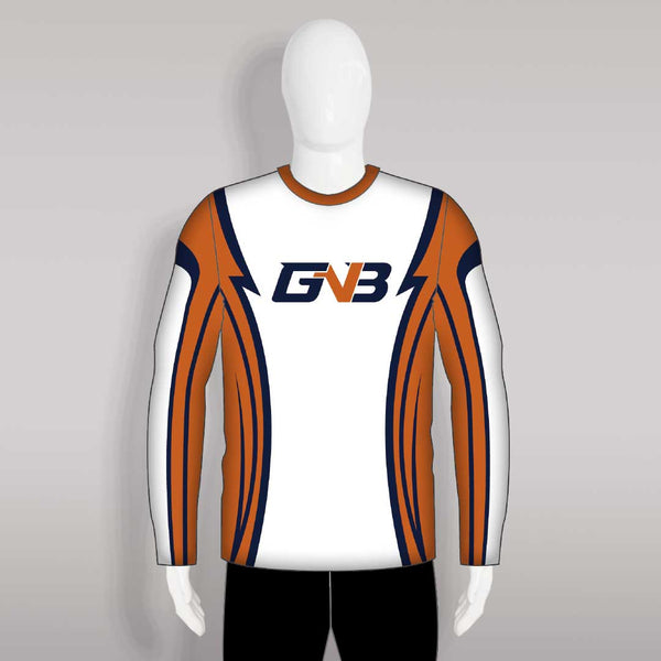 FJZ08 Sublimated Custom White Fishing Shirts for Men Women