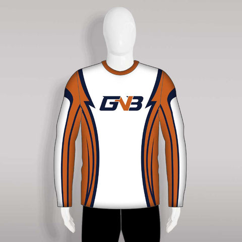 FJZ08 Sublimated Custom White Fishing Shirts for Men Women