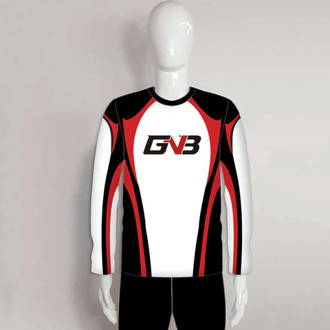 FJZ11 Sublimated Performance Custom Crew Youth Adult Fishing Jerseys