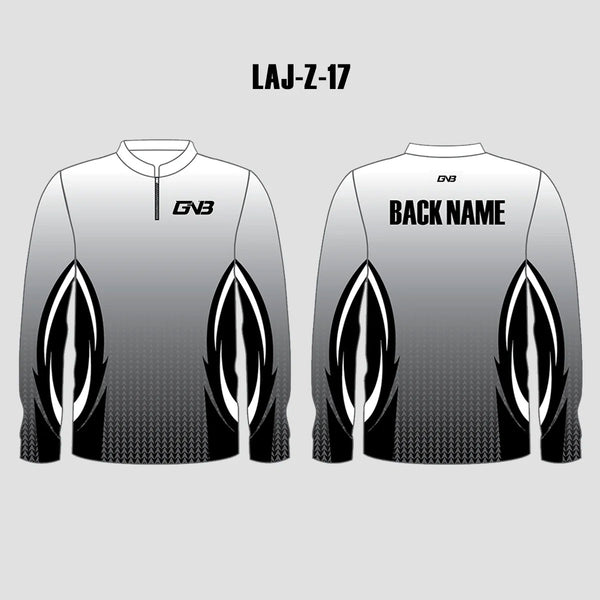 LAJZ17 Gray Arrows Custom Adult Youth Long Sleeve Archery Jerseys