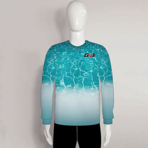 FJZ24 Swimming Pool Water Custom Performance Fishing Shirts