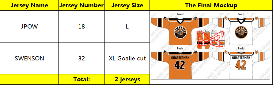 Pre-gamers Custom Reversible Hockey Jerseys4