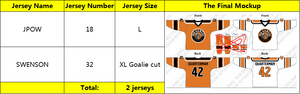 Pre-gamers Custom Reversible Hockey Jerseys4
