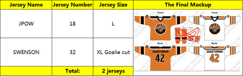 Pre-gamers Custom Reversible Hockey Jerseys4