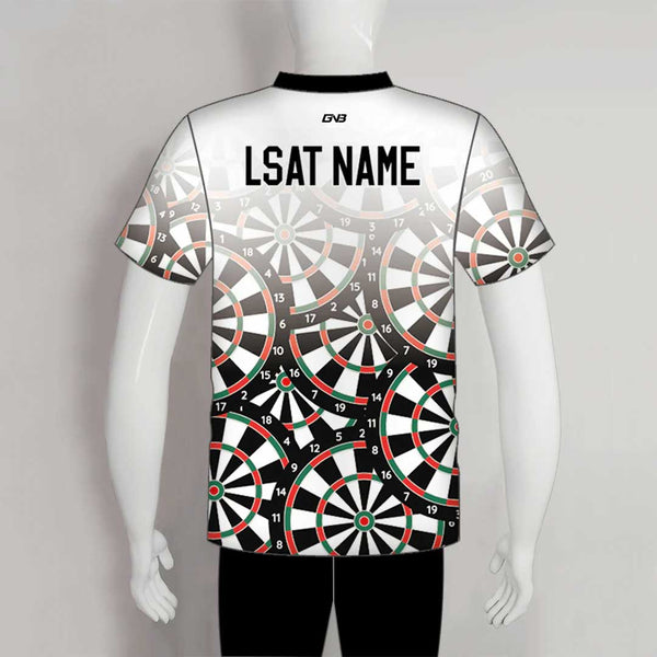 DSX5 Seamless Dartboard Pattern Dart Jerseys Custom Made