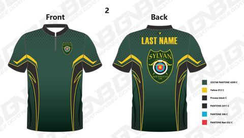 Sylvan Archers Custom Archery Jerseys