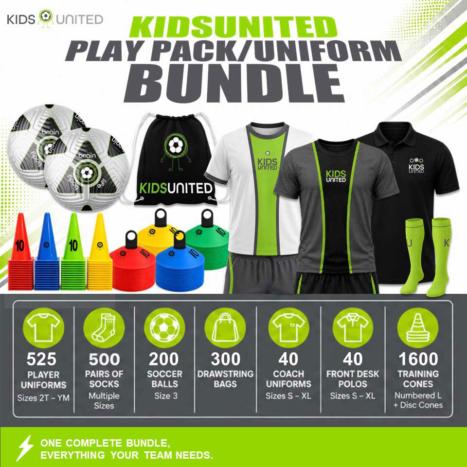 KIDSUNITED-PLAY PACK/UNIFORM BUNDLE