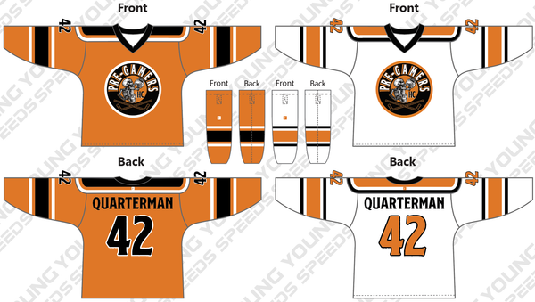 Pre-gamers Custom Reversible Hockey Jerseys - YoungSpeeds