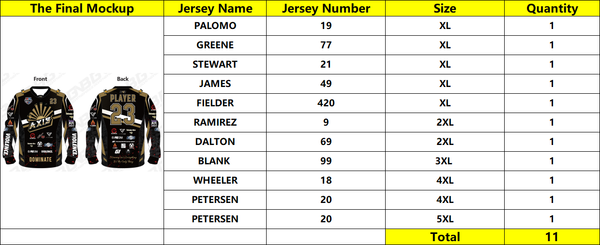 AXIS Custom Paintball Jerseys