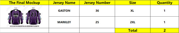 Kayleb Hall Custom Paintball Jerseys - 02