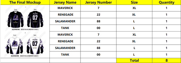 Nasr Abdrahman Custom Paintball Jerseys