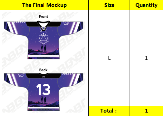 Vyctorriah Distin Custom Hockey Jersey
