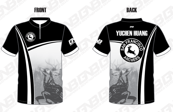 San Francisco Archers Custom Archery Jerseys 2026