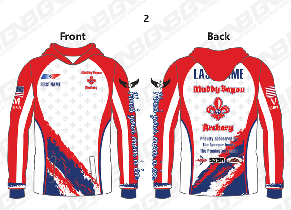 Muddy Bayou Archery Custom Archery Jerseys