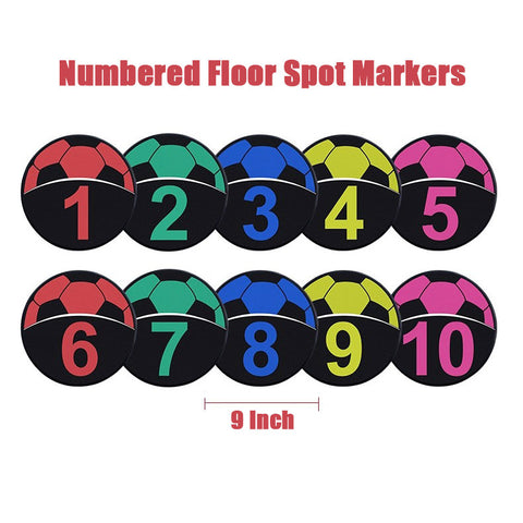 9 Inch Spot Markers - 72 Pack