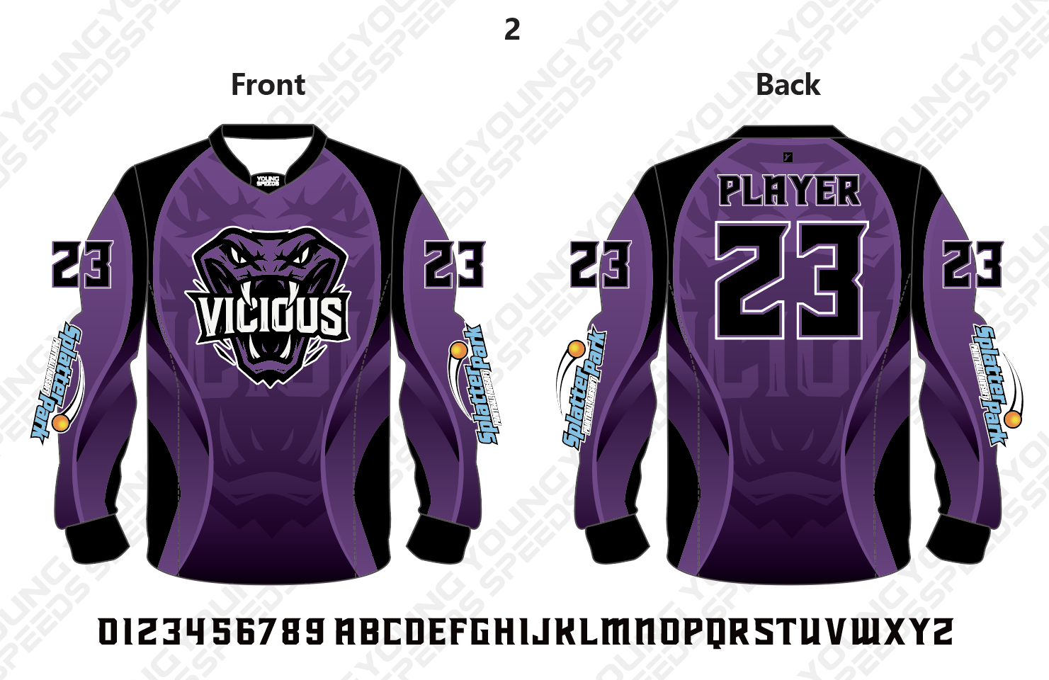 Kayleb Hall Custom Paintball Jerseys - 03