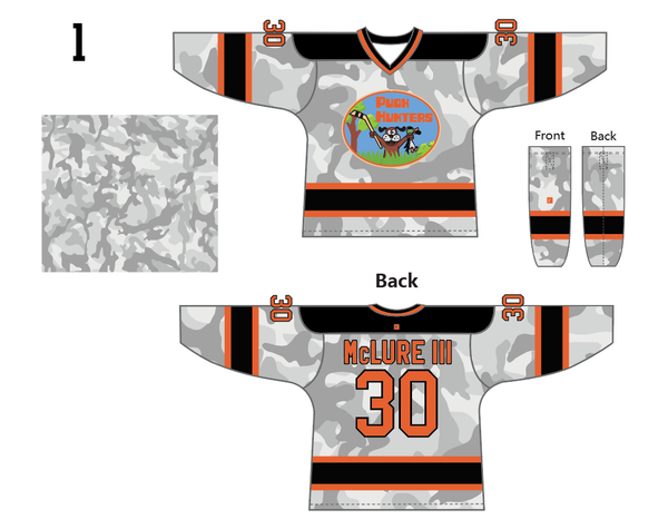 Puck Hunters White Jerseys Set & Green Jerseys Reorder - YoungSpeeds
