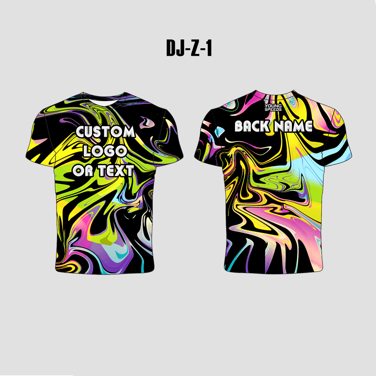 EDM Rave Music Festival Trippy Cool Sublimated Custom Shirts - YoungSpeeds