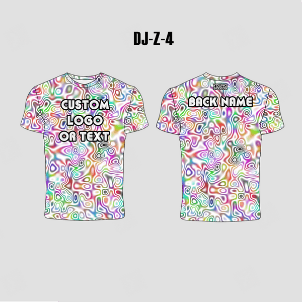 EDM Rave Music Festival Trippy Cool Sublimated Custom Shirts - YoungSpeeds