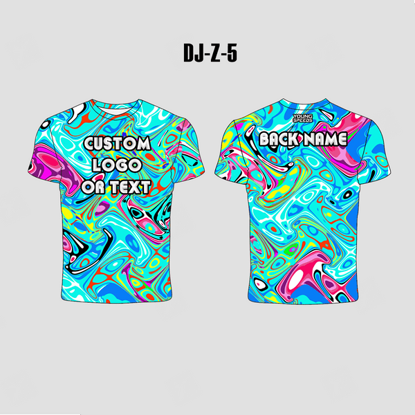 EDM Rave Music Festival Trippy Cool Sublimated Custom Shirts - YoungSpeeds