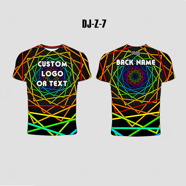 EDM Rave Music Festival Trippy Cool Sublimated Custom Shirts - YoungSpeeds