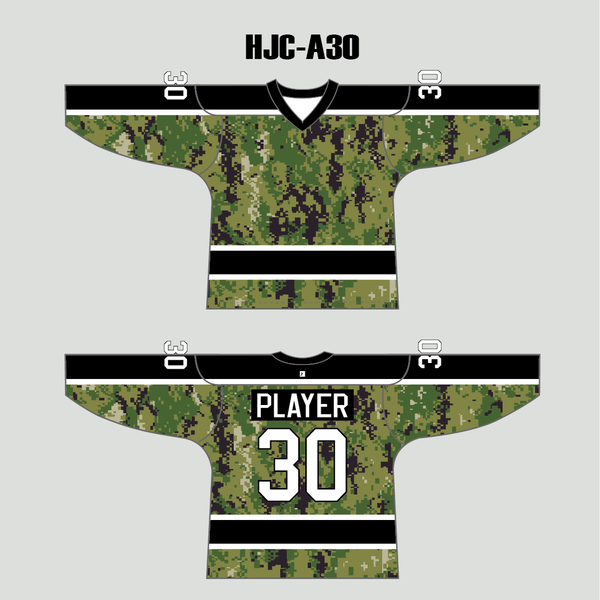 AOR-2 Digital Camouflage Custom Hockey Jerseys - YoungSpeeds
