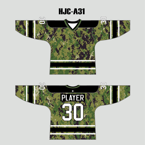 AOR-2 Digital Camouflage Custom Hockey Jerseys - YoungSpeeds