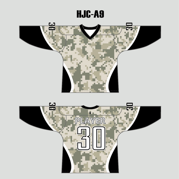 Military Camouflage Sublimated Custom Blank Hockey Jerseys - YoungSpeeds