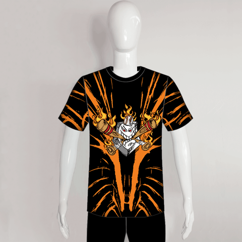 Z2 Angry Baseball Ball Sublimated Crewneck Custom Baseball Jerseys - YoungSpeeds