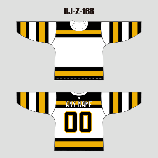 HJZ166 Boston Bruins 1992 Throwback Blank Custom Hockey Jerseys - YoungSpeeds