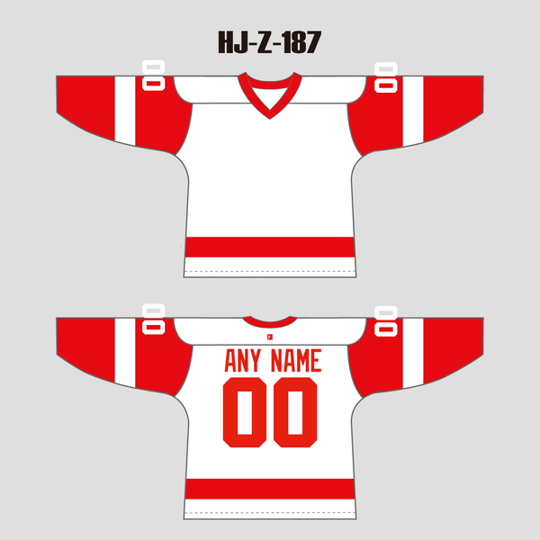 HJZ187 Detroit Red Wings 1993 Throwback Blank Custom Hockey Jerseys - YoungSpeeds